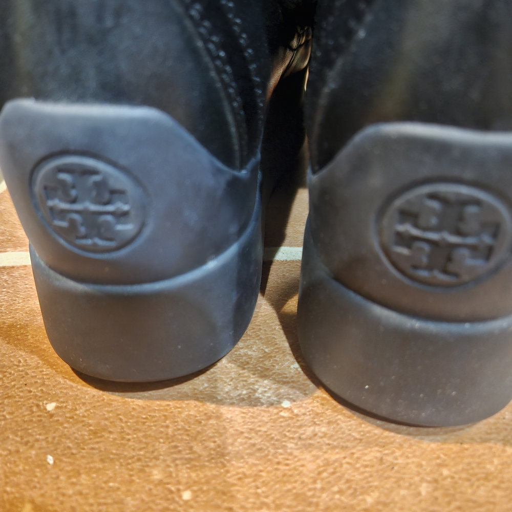 Tory Burch Black Ankle Booties - Picture 4 of 6